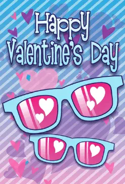 Sunglasses valentine