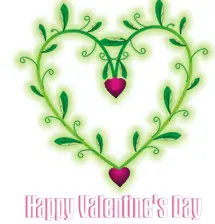 Hearts & Vines valentine